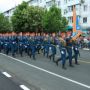 Спасатели приняли участие в параде Победы