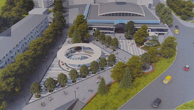 Архитекторы показали, как будет выглядеть площадь Куйбышева в Симферополе