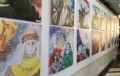 В Госсовете республики открылась выставка исторических картин крымских школьников