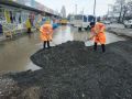 "Лужа-путешественница": территория возле Сталинградского рынка в Симферополе снова оказалась под водой, ФАКТ