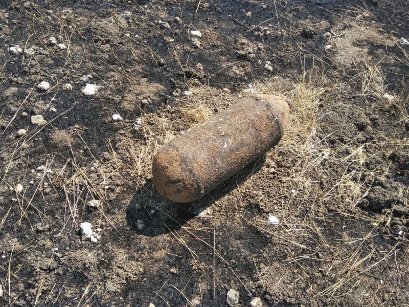 В Ленинском районе Крыма обезврежены две авиационные бомбы