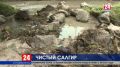 Вернуть прежний вид. В крымской столице продолжается очистка реки Салгир