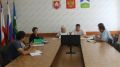 Сергей Махонин и Галина Перелович провели рабочее совещание с руководителями управляющих компаний, осуществляющих деятельность на территории района