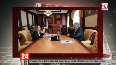Уполномоченный по защите прав предпринимателей отчиталась перед Главой Крыма о выполненных поручениях