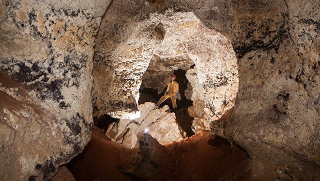 Пещеру под "Тавридой" оживят для туристов с помощью голограмм и 3D