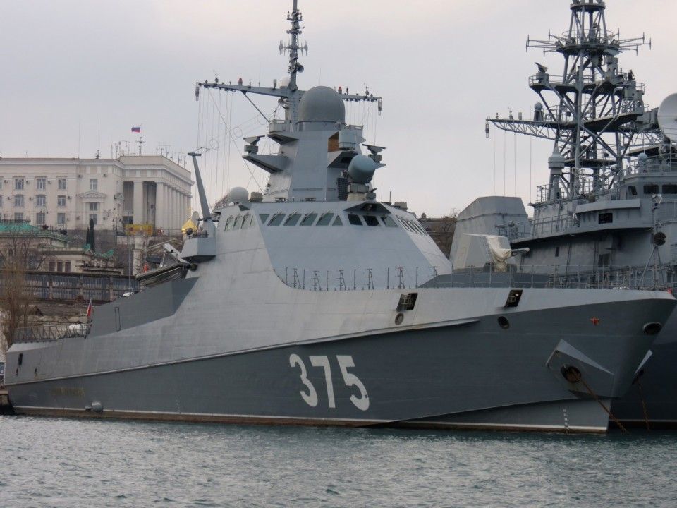 Патрульный корабль "Дмитрий Рогачёв" теперь базируется в Севастополе