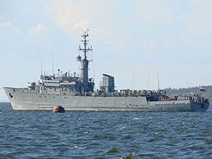 Морской тральщик Черноморского флота завершил выполнение задач в дальней морской зоне
