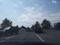 Под Симферополем мотоциклист чудом выжил после столкновения с легковушкой