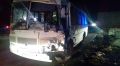 Автобус и грузовик столкнулись в Бахчисарайском районе