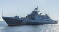 Фрегат «Адмирал Макаров» отработал уничтожение воздушных и морских целей