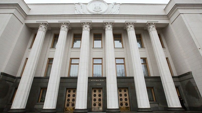 Верховная рада приняла заявление о непризнании выборов в Крыму