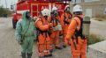 Спасатели провели на рыбзаводе в Евпатории учения по борьбе с последствиями выброса аммиака
