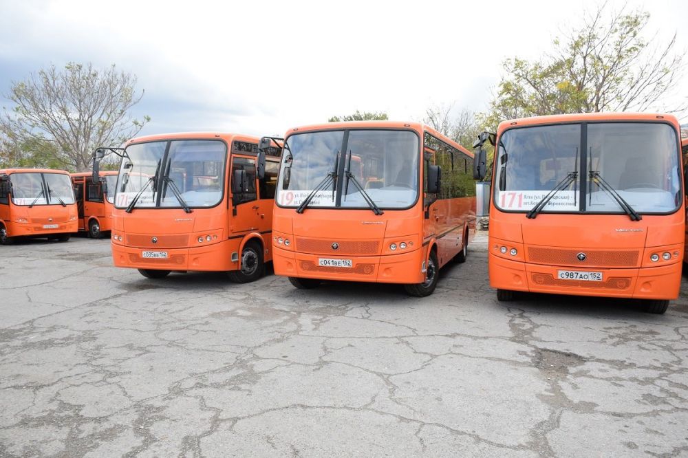 Фотофакт: как выглядят новые автобусы, вышедшие в рейсы по Ялте 31 октября