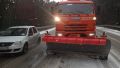 Дорожные службы Крыма начали работать круглосуточно из-за снега