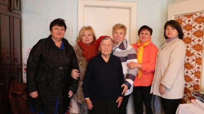 90-летний юбилей отметила ветеран ВОВ Мария Михайловна КЛЕЩЕНКО
