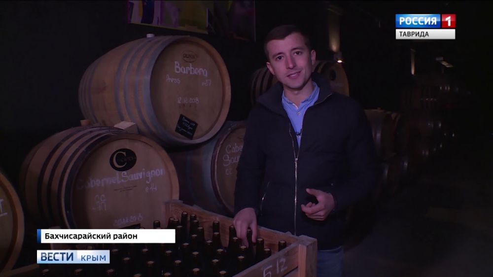 Специальный репортаж о производстве Крымских вин