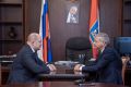 Развожаев обсудил вопросы сотрудничества с Главой Республики Северная Осетия – Алания