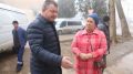 Глава администрации города Сергей БОРОЗДИН побывал на проблемных адресах, озвученных в ходе встречи с жителями района Аршинцево