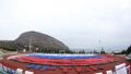 В "Артеке" развернули огромный триколор в поддержку спортсменов России