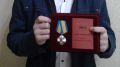 Нижнегорец Никита Лущенко награжден медалью "За мужество"