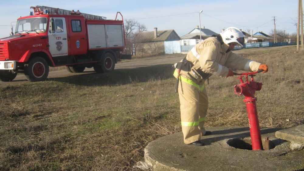 Личный состав подразделений ГКУ РК «Пожарная охрана