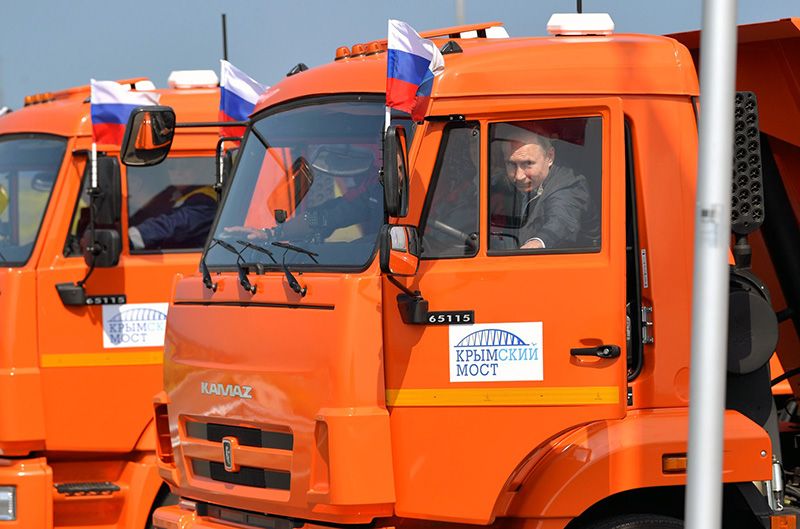 Путин точно приедет на «финальное» открытие Крымского моста