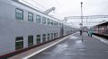 Первый двухэтажный поезд в Крым прибыл на Казанский вокзал в Москве