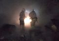 Ночной пожар в Кировском районе Крыма — «жертвой» огня пал захламлённый гараж