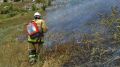 Сотрудники ГКУ «Пожарная охрана Республики Крым» продолжают ежедневную борьбу с возгоранием сухой растительности