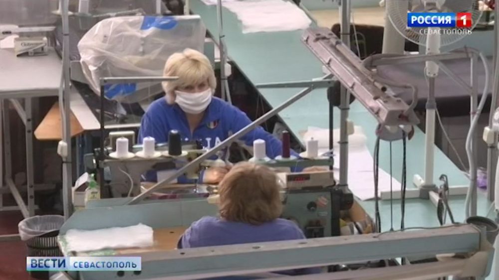 Севастопольская швейная фабрика приступила к изготовлению масок