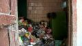 Жители ул. Хрусталёва жалуются на грязные подъезды и запах гниющих отходов