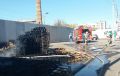 Пожар в Симферополе: горел рынок «Привоз»