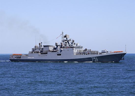 Два фрегата Черноморского флота возвращаются в пункт постоянной дислокации, в Севастополь