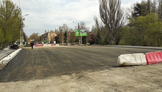 Фотофакт: в Симферополе готовятся открыть мост на Гагарина
