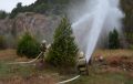 Пожарные заступили на круглосуточное дежурство в Ласпи