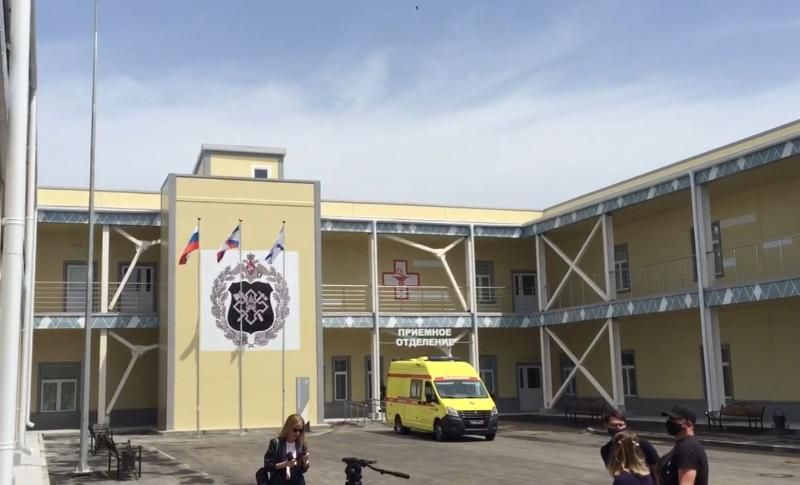 В Севастополе завершилось строительство инфекционного госпиталя Минобороны