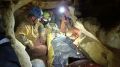 Сергей Шахов: Сотрудники «КРЫМ-СПАС» провели тренировочное занятие по спелеоподготовке в недавно обнаруженной пещере «Таврида»