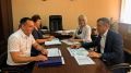 Министр экологии и природных ресурсов Республики Крым Геннадий Нараев провел рабочую встречу с руководителями Джанкойского района