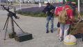 В Крыму в аэропорту развернули пост ПВО с зениткой и пулеметом