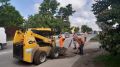 В Симферополе продолжается ремонт улично-дорожной сети