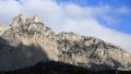 В Крымских горах спасли троих туристов