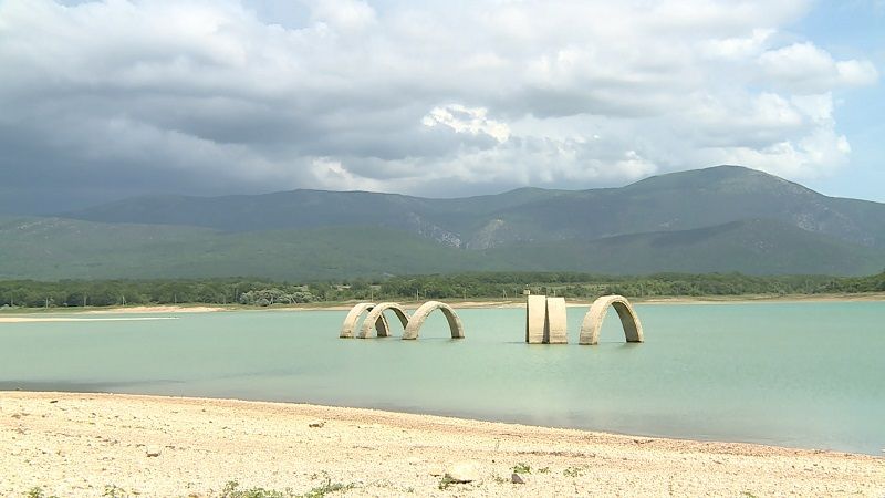 Чернореченское водохранилище крым фото