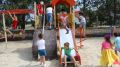 Новая детская площадка для малышей села Мирновка Джанкойского района