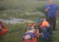 В Крыму спасатели помогли мужчине, упавшему с обрыва