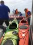 В Черном море сегодня спасли каякеров и «экипаж» пляжного катамарана