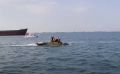 В Керченском проливе утонула бронемашина
