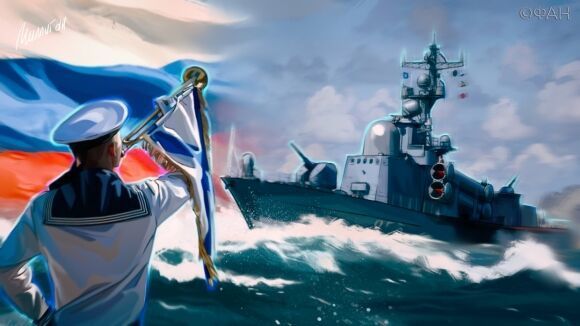 Поздравление руководства Джанкойского района с Днём Военно-Морского флота России
