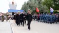 В День ВМФ в Черноморском районе открыли памятный знак Федору Ушакову