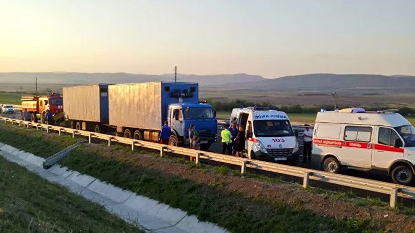 Ространснадзор начал проверку перевозчика после ДТП в Крыму