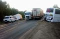 Автобус «Тюмень – Крым» столкнулся с грузовиком